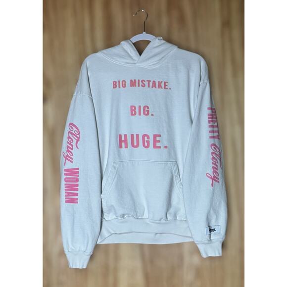 Cloney Streetwear Pretty Woman 90s Rom Com Hoodie Size Large Big Mistake Huge - Picture 2 of 10